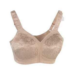 NWT Elegant Beige Full Coverage Bra – Ultimate Comfort & Support, Size 38H